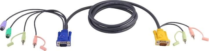 Image du produit Aten Câble KVM PS/2 avec SPHD 3 en 1 et audio