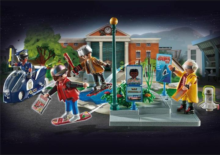Immagine prodotto Playmobil Ritorno al Futuro Parte II Inseguimento con Hoverboard (70634, Playmobil Ritorno al futuro)