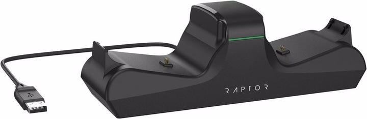 Produktbild Raptor Gaming CSX200 Dual Charging Station (Xbox One X, Xbox Series X, Xbox One S, Xbox Series S)