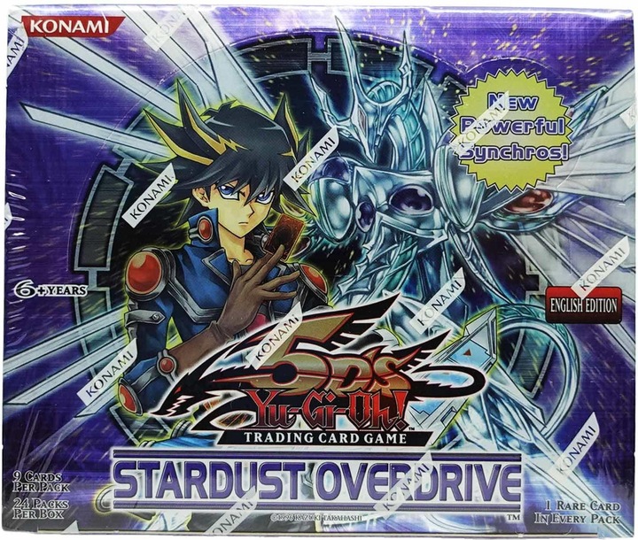 Produktbild Yu-Gi-Oh Stardust Overdrive Booster Display (Sealed/OVP) - - EN (Englisch, Booster Display)