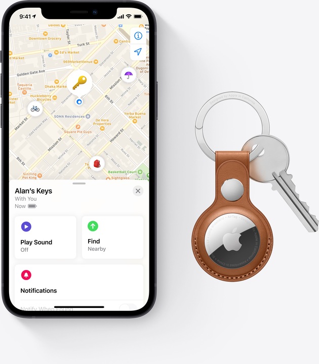 Immagine prodotto Apple AirTag (1 confezione) (iOS)