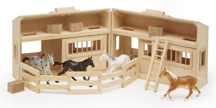 Actual product image Melissa & Doug Mini horse stable