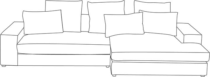 Produktbild Trendmanufaktur Dope (Ecksofa)