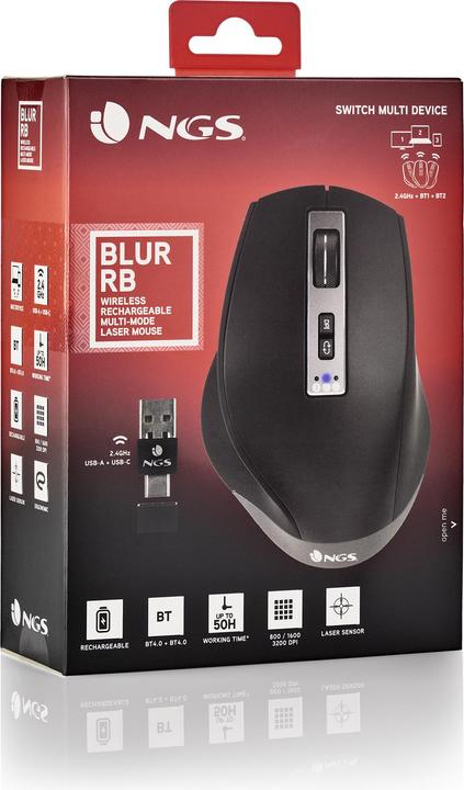 Actual product image NGS Blur-rb (Wireless)