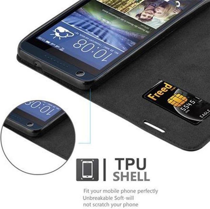 Actual product image Cadorabo Book Invisible Magnet Cover (HTC Desire 626G)