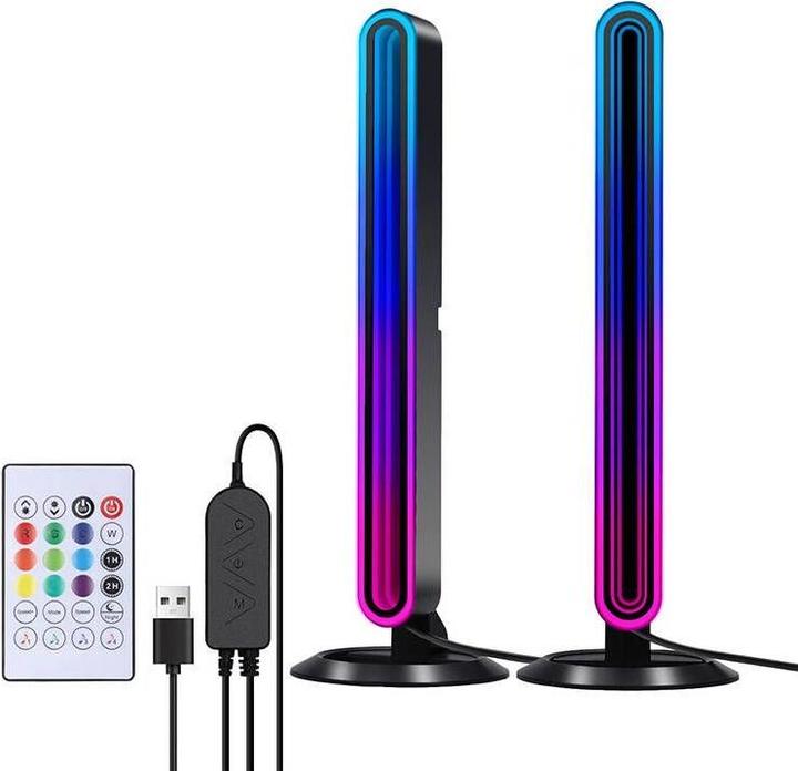 Actual product image BlitzWolf BW-AL1 LED RGBx2 desk lamp