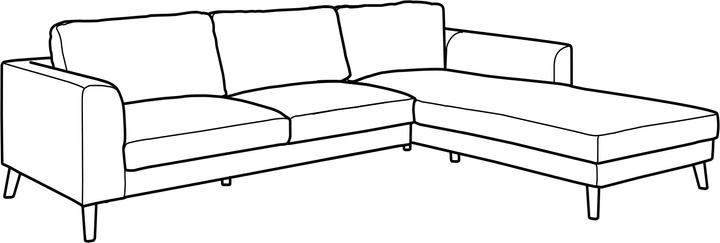 Actual product image Trendmanufaktur Luzi (Corner sofa)