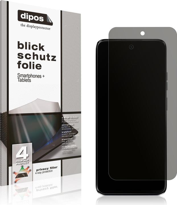 Actual product image Dipos Screen Protector 4-Way Privacy (1 Piece, Motorola Moto G34)