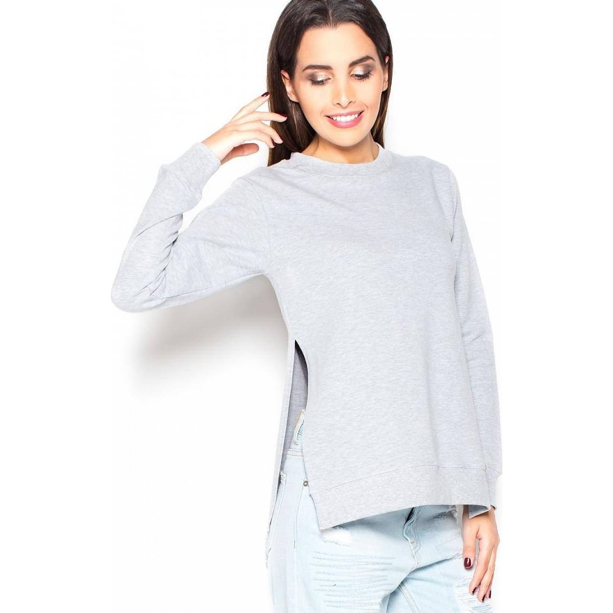Katrus, Herren, Bluse, Bluse, Grau, (M)