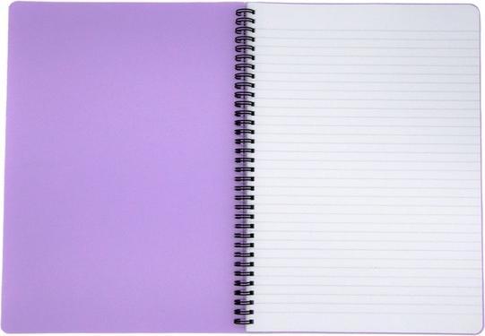 Produktbild Karton PP Pastelini - Collegeblock - A4 - lila (A4, Liniert)