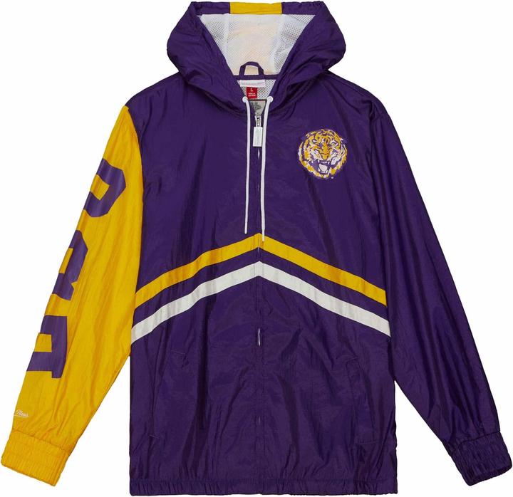 Produktbild Mitchell & Ness Windbreaker Jacke Louisiana State University (XXL)