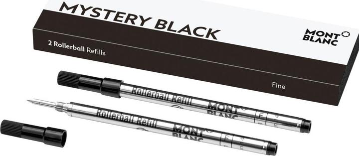 Image du produit Montblanc Cartouches à rouleaux (2 pièce(s), Noir, 0.40 mm)