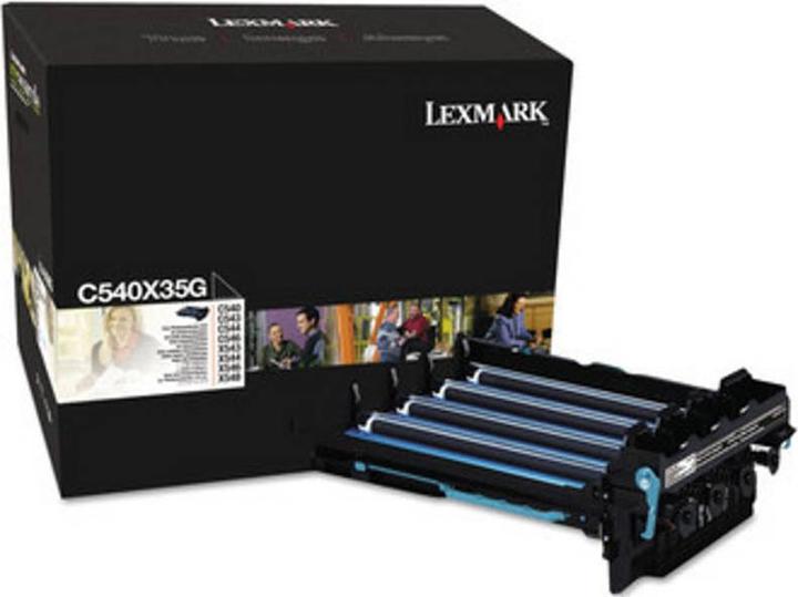 Produktbild Lexmark 0C540X35G Fotoleiter, X54x (BK, C, M, Y)