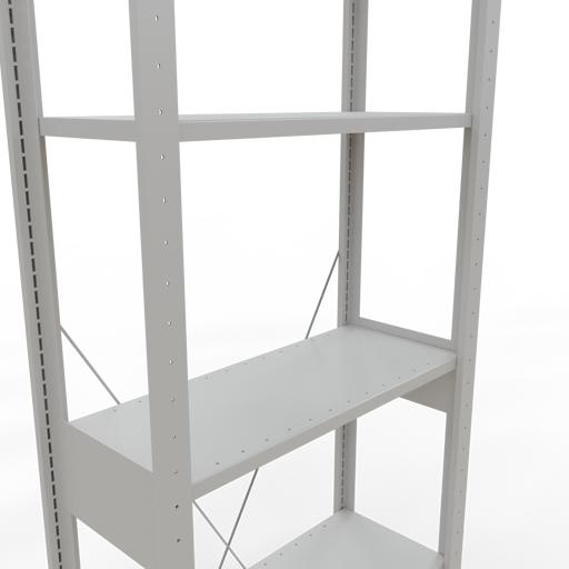 Actual product image Schulte Lagertechnik MULTIplus150 basic racking system with cross braces