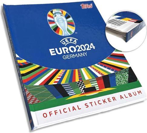 Produktbild Topps UEFA EURO 2024 Sticker Album Hardcover