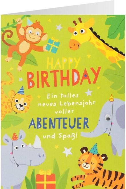 Produktbild Sheepworld Geburtstagskarte - Happy Birthday - Ein tolles neues Lebensjahr voller Abenteuer und Spass!