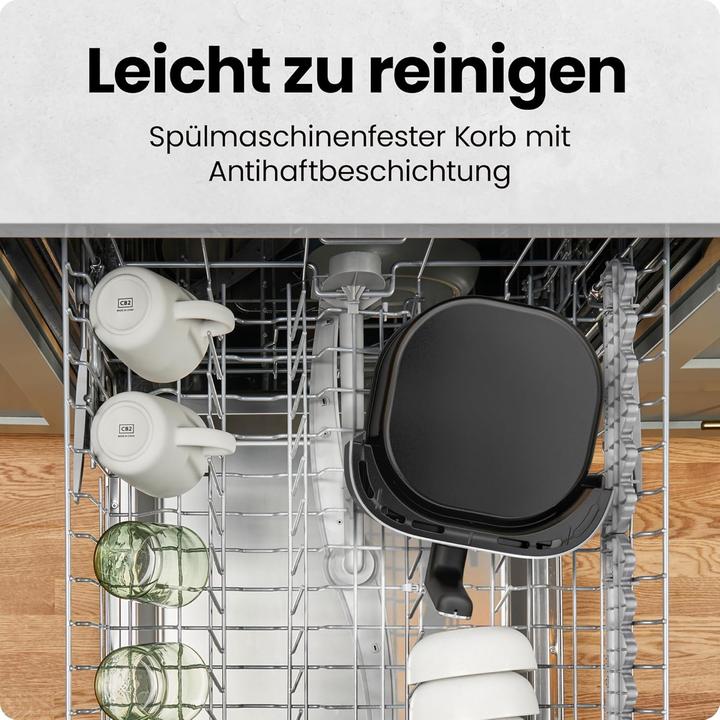 Immagine prodotto Chefman Heissluftfritteuse XL mit One-Touch Voreinstellungen