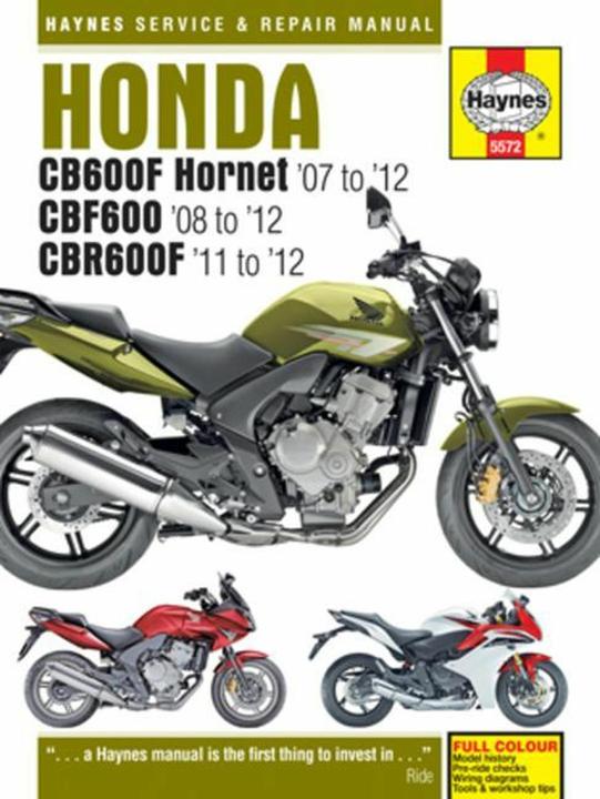 Produktbild Honda CB600 Hornet, CBF600 and CBR600F (07-12) (Englisch, Matthew Coombs, 2017)