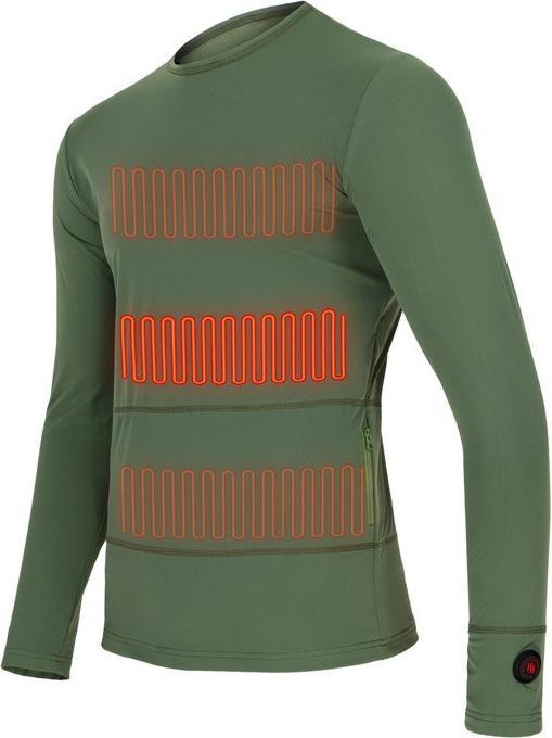 Image du produit Glovii GJ1CM Chemise/débardeur Col rond Manches longues Élasthanne, Polyester (M)