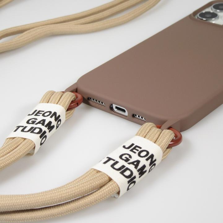 Immagine prodotto PhoneLook Manica Silicone Moda Jeong Gam Studio Ridere spesso con collo Cordone (Apple iPhone 14)