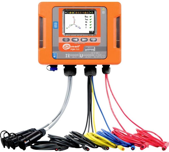Actual product image Sonel Power quality analyser PQM-702 (52 cm, Yellow)