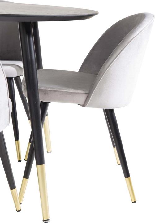 Actual product image Ebuy24 Dipp 2 dining set (5-piece) (Steel)