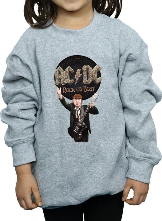 Produktbild AC/DC Rock Or Bust Angus Young Sweatshirt Mädchen (128)