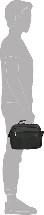 Actual product image HTI-Living Flyer bag PU reporter bag