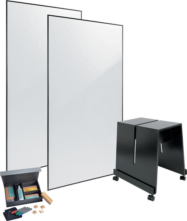Immagine prodotto Sigel Lavagna bianca Meet up set di partenza (90 x 180 cm)