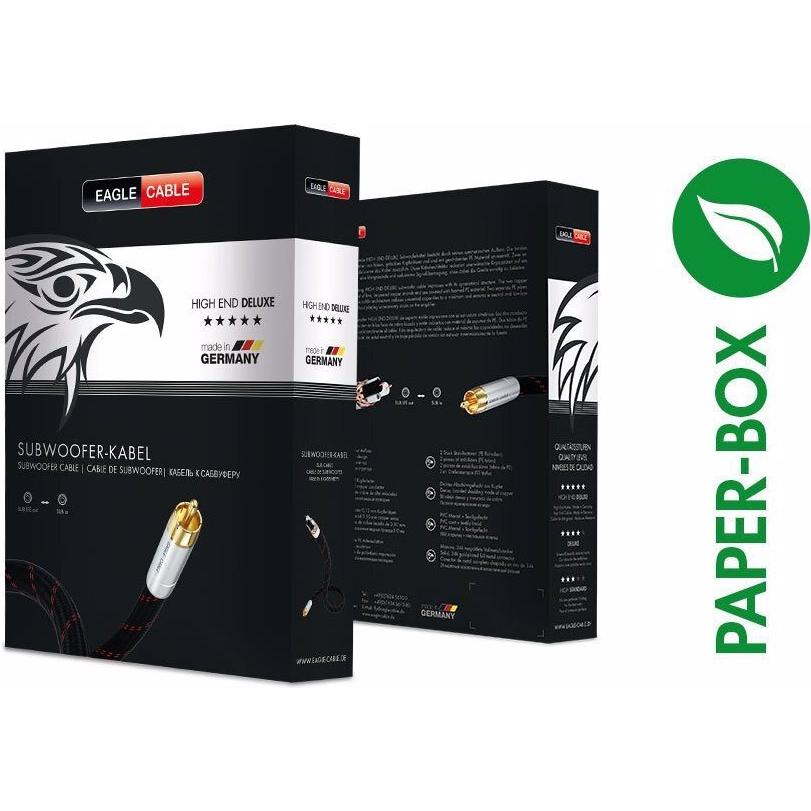 Thumbnail - Eagle Cable High End Deluxe Subwooferkabel (2 m, Cinch), Audio Kabel