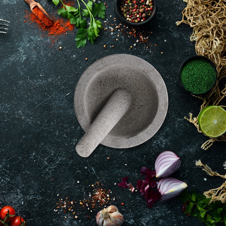 Actual product image Relaxdays Mortar