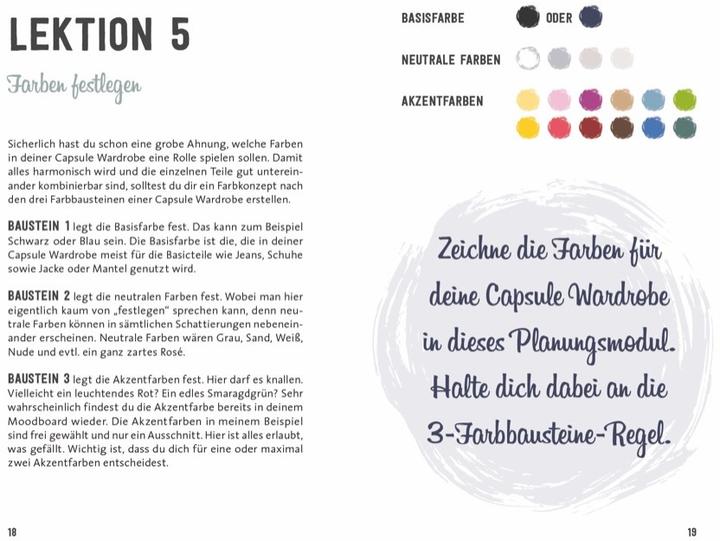 Produktbild Mein Capsule Wardrobe Näh-Planer (Deutsch, Anja Gulden, 2020)