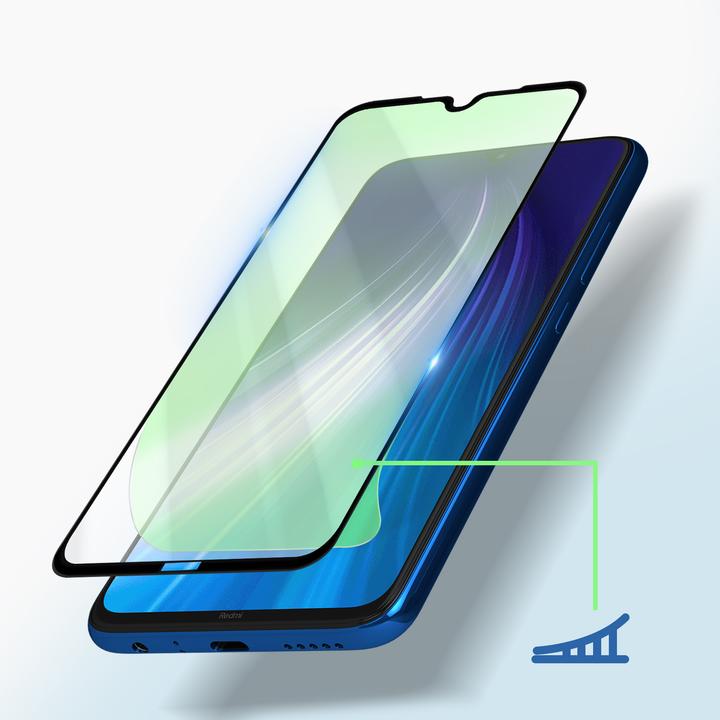 Immagine prodotto Avizar Pellicola protettiva in vetro 9H (1 Pezzo/i, Xiaomi Redmi Note 8T)
