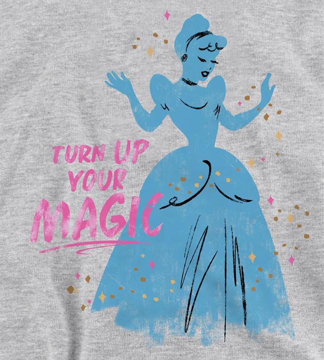 Produktbild Cinderella Turn Up Your Magic Kapuzenpullover meliert (116)