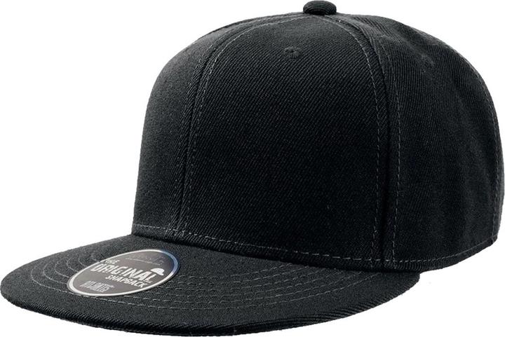 Atlantis Snap Back flacher Schirm 6 Panel Kappe (2 StückPackung) (One Size)
