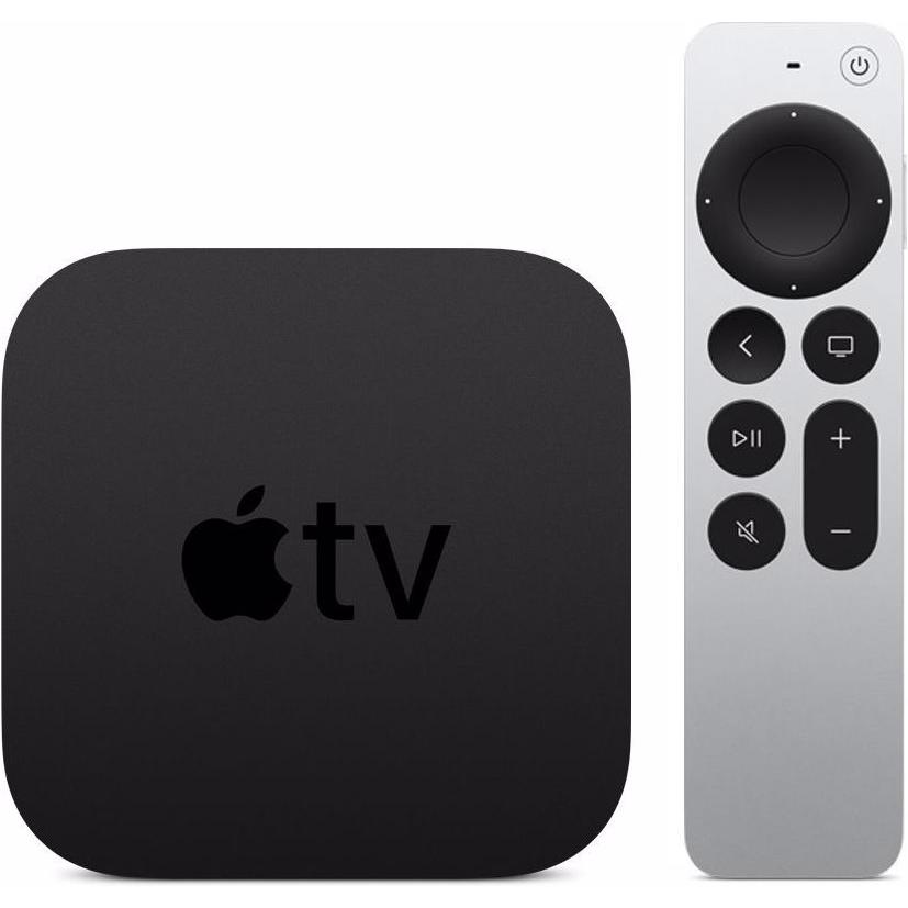 Apple TV 4K 32GB (2. Gen) (Apple Siri), Streaming Media Player, Schwarz