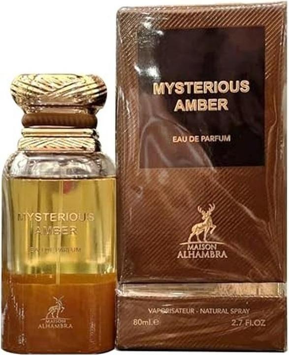 Actual product image Alhambra Mysterious Amber - Eau De Parfum (Eau de parfum, 80 ml)