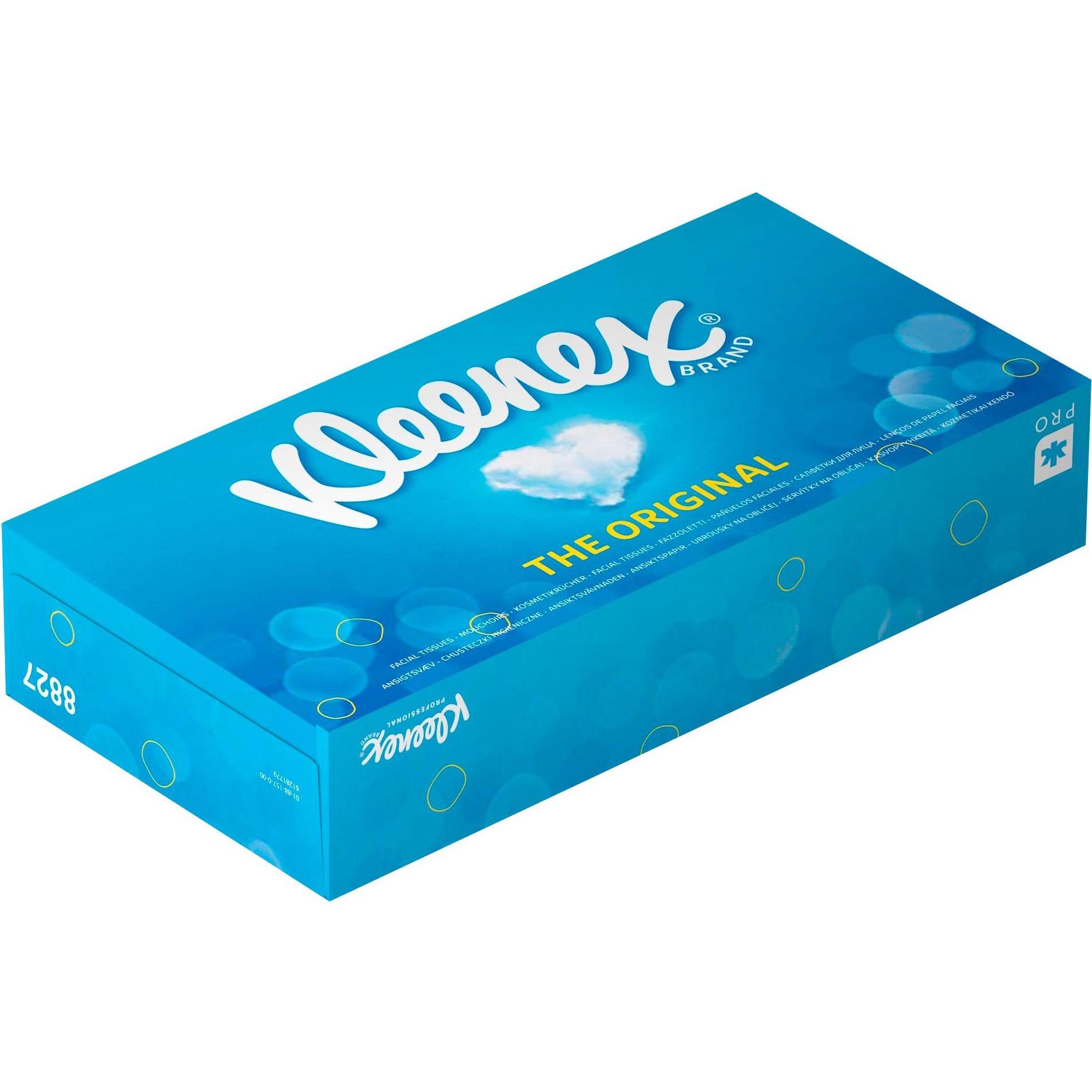 Kleenex, Fazzoletti + Salviette cosmetiche, Kosmetiktücher KC8827 2-lagig 100 Stück