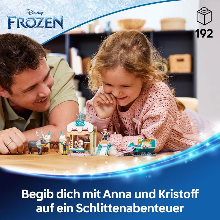 Produktbild LEGO Annas Schlittenabenteuer (43256, LEGO Disney)