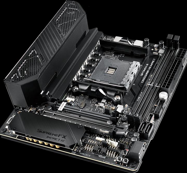 Produktbild ASUS ROG Crosshair VIII Impact (AM4, AMD X570, Mini-DTX)