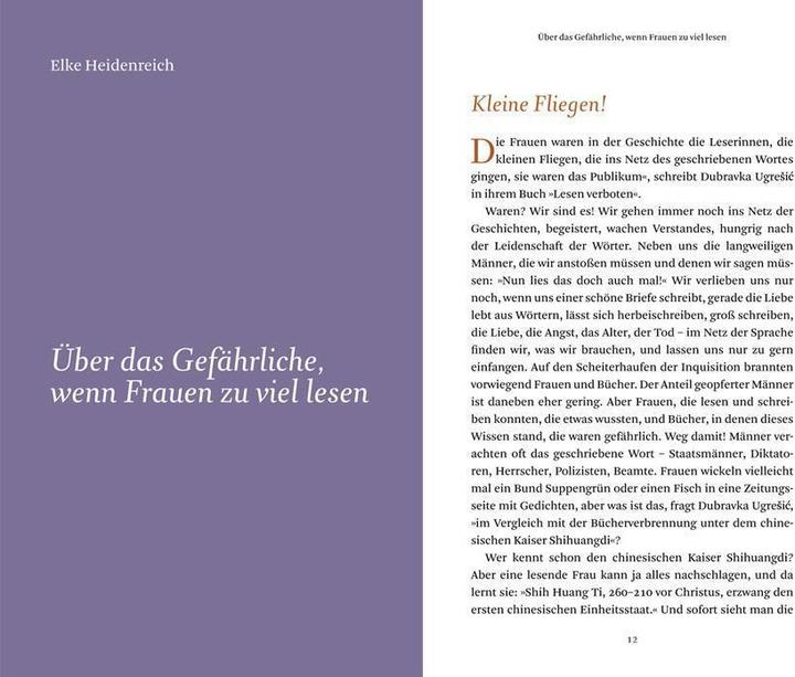 Produktbild Frauen, die lesen, sind gefährlich (Deutsch, Stefan Bollmann, 2014)