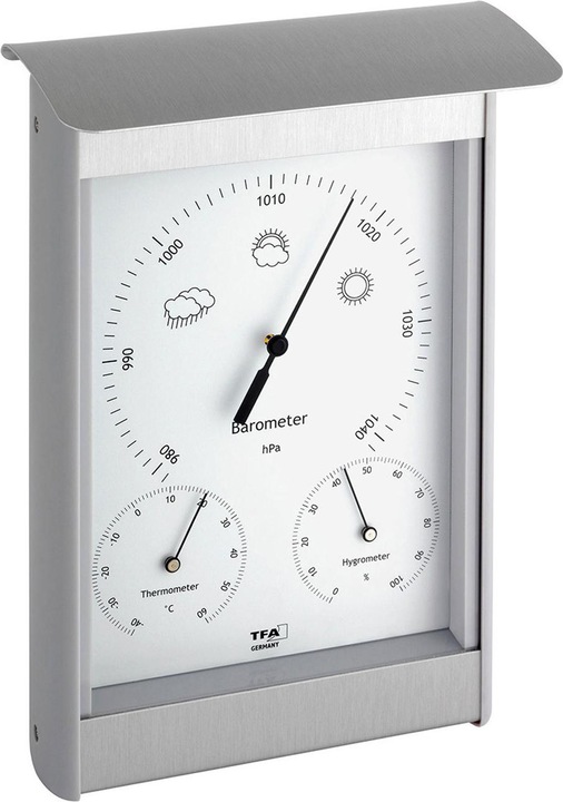 Produktbild TFA Wetterstation Edelstahl 20.2046