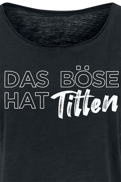 Produktbild Gaming-Sprüche Das Böse hat Titten (S)