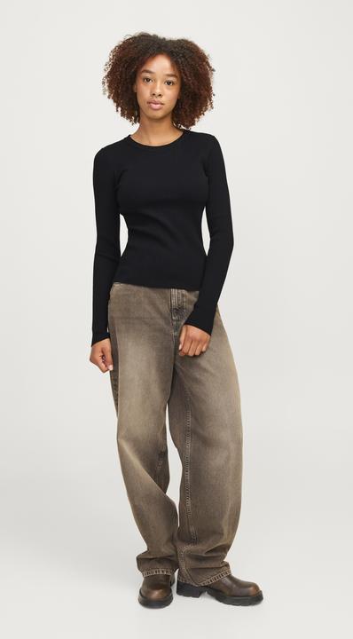 Actual product image JJXX Jxjodi Tight Crew Neck Knit Noos (L)