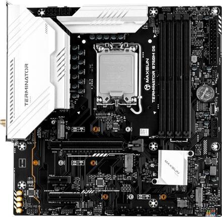 Maxsun Terminator B760M D5 WIFI Socket 1700 (LGA 1700, Intel B760, mATX)