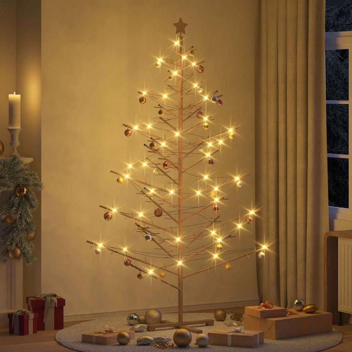 Actual product image vidaXL Holz Weihnachtsbaum (210 cm)