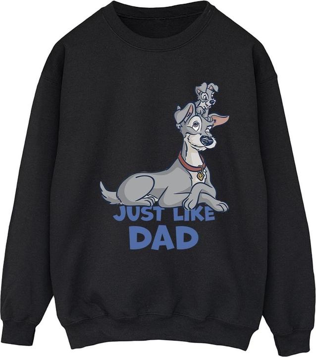 Produktbild Disney Lady And The Tramp Just Like Dad Sweatshirt (XXL)