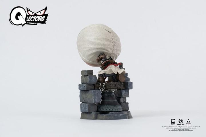 Actual product image Pure Arts Assassin's Creed Qlectors PVC Statue Altair Bell Tower 15 cm