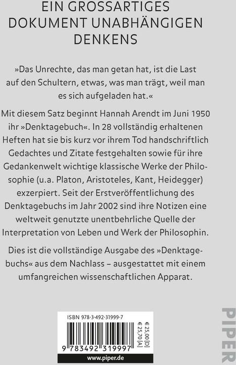 Produktbild Denktagebuch