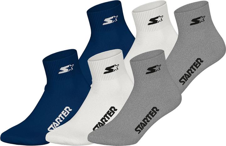 Produktbild Starter Basicsocken Quarter (6er Pack, 35 - 38)